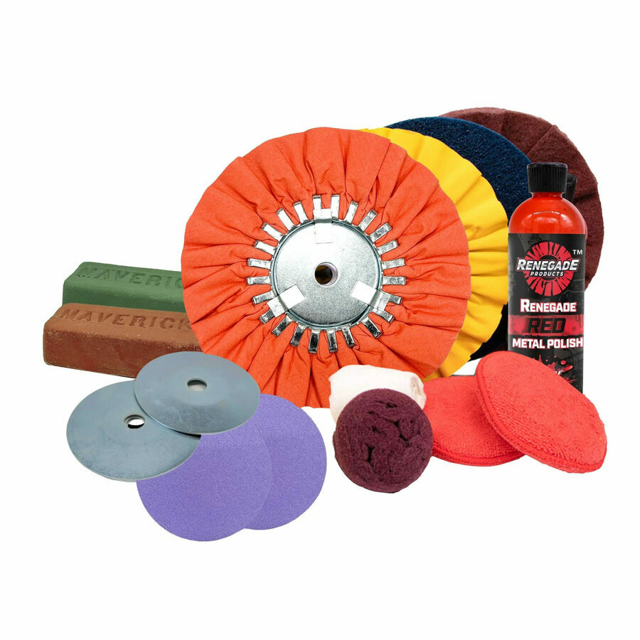 BIG RIG METAL POLISHING KIT BOX KIT FOR SEMI TRUCKS