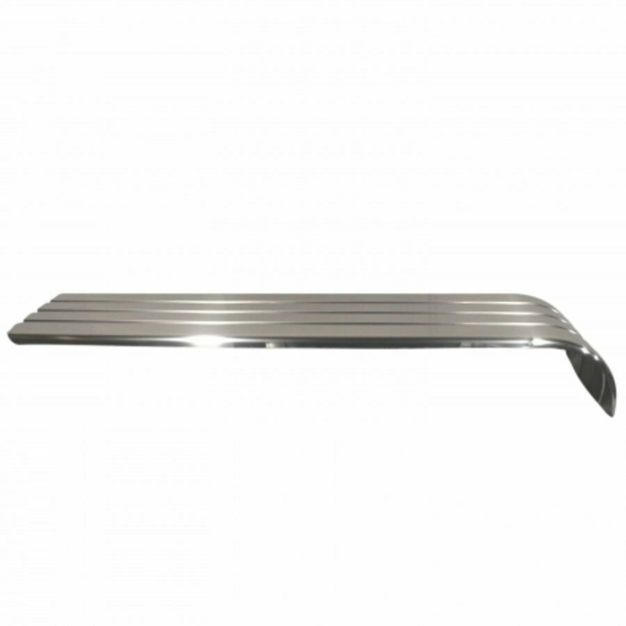 FENDER, SINGLE RADIUS 116", ALUMINUM 18 H X 25 W, 20 DEG. RADIUS W/ RIBS, FRONT FENDER DRY BULK TANK