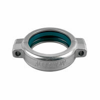 4" ALUMINUM CAST, MARK IV COUPLING W/ EVERGREEN FKM GASKET, 250 PSI