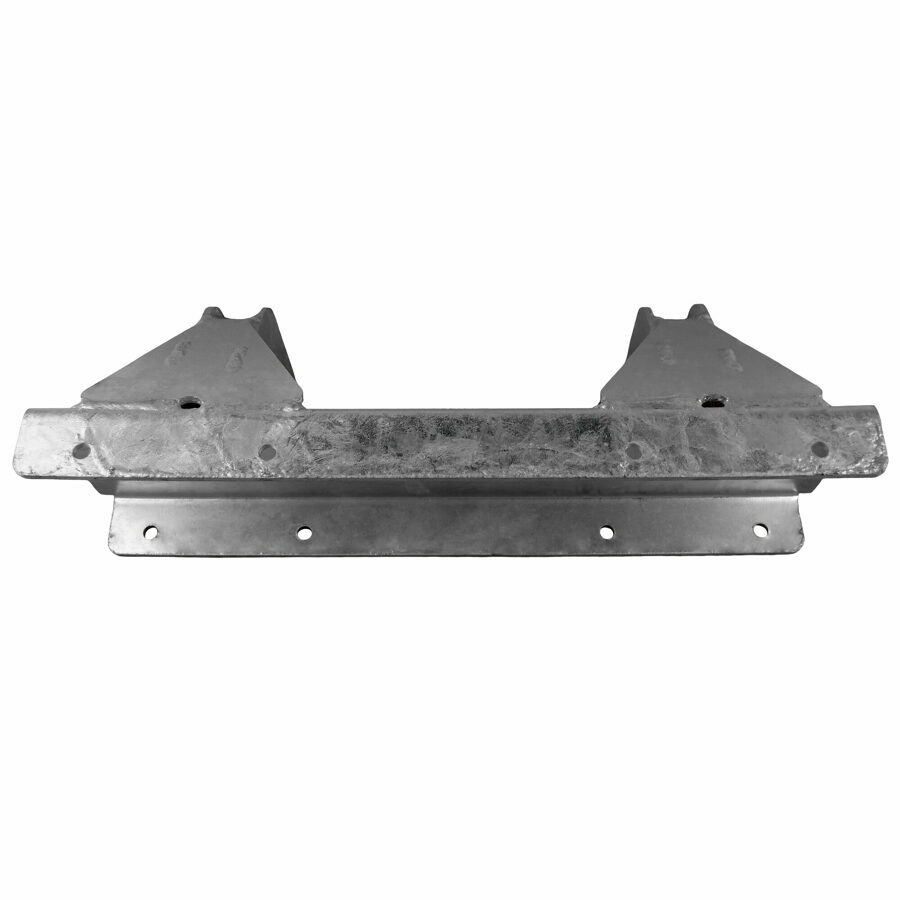 SHOCK MOUNT ASSEMBLY D.D. AAL, DISC BRAKE STEEL SLIDER BOX GALVANIZED