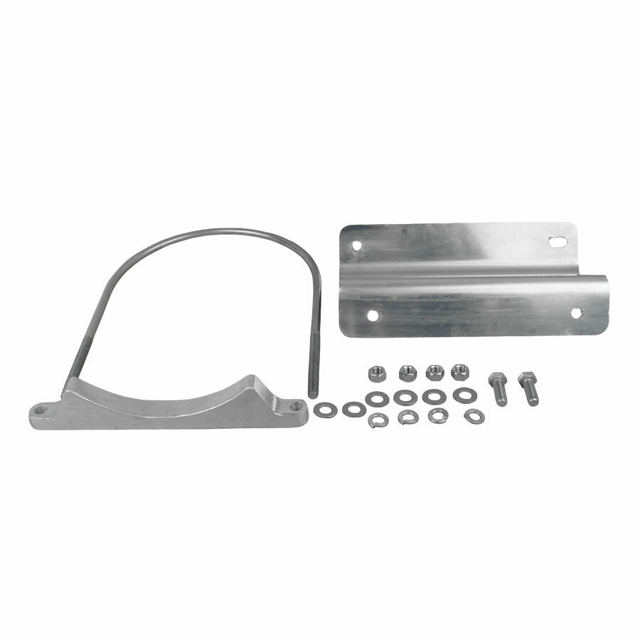 BRACKET ASSEMBLY, 8" HOSE TUBE MOUNT TO FENDER BRACKET, BOLT-ON