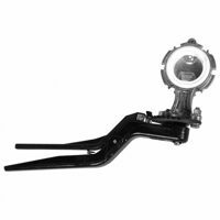 BUTTERFLY VALVE 2", ALUMINUM BODY, WHITE SEAL ALLO DISC, HD HANDLE