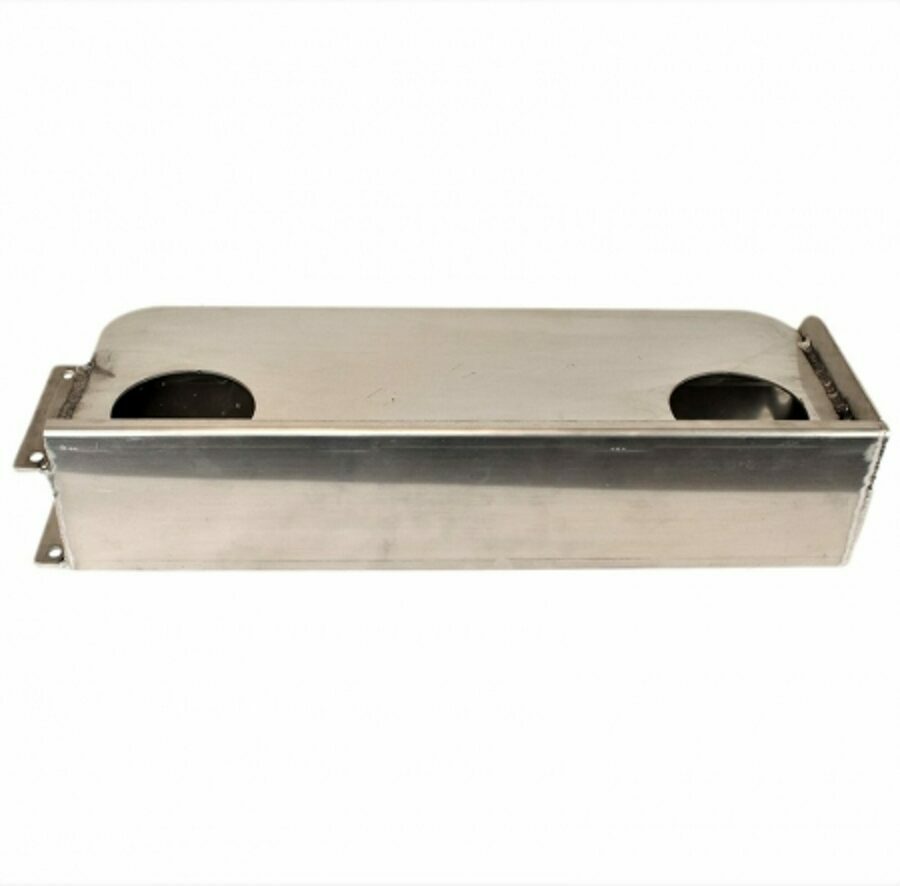 LIGHT BOX, FRUEHAUF, ALUMINUM, 2 HOLE 4 1/2" DRIVER SIDE W/TRUCK LIGHT