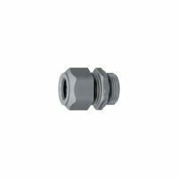 COMPRESSION FITTING, .49" GRAY PVC SUPER 50, 4 TO 5 CONDUCTOR