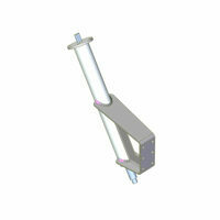 HANDLE EXTENSION REMOTE ASSEMBLY, FRAME MOUNT 60 DEGREE