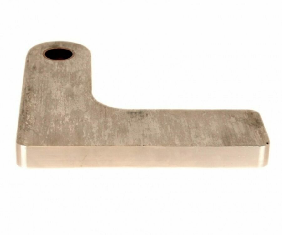 ALUMINUM OVERSLUNG HINGE WITH BEARING, 1/2 ROUND, 4.8