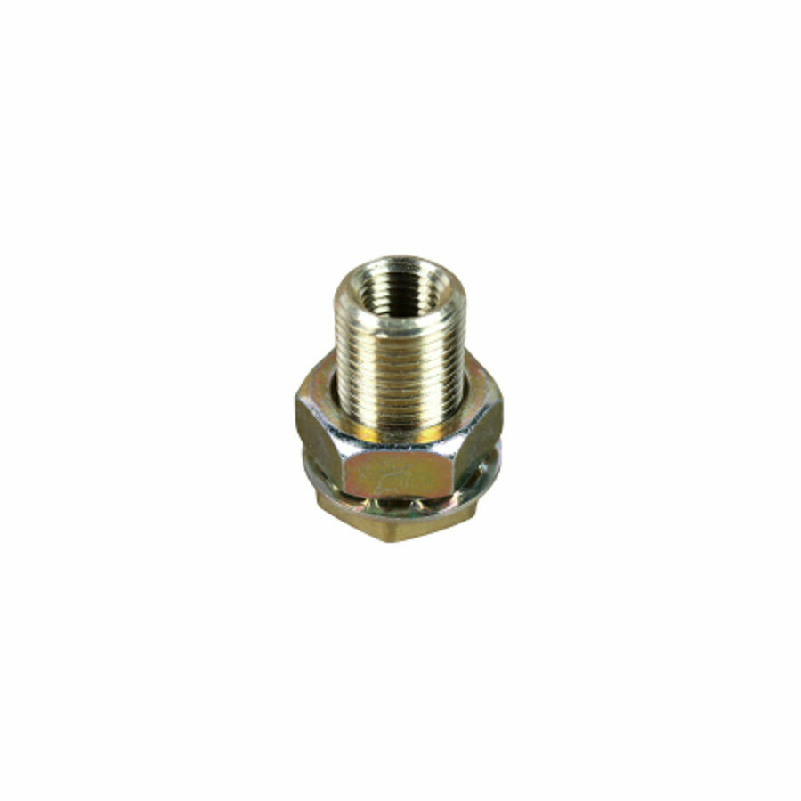 BULKHEAD CONNECTOR BHC-1/4-18 IT TO 3/4-16 OT (1-1/2" LG)
