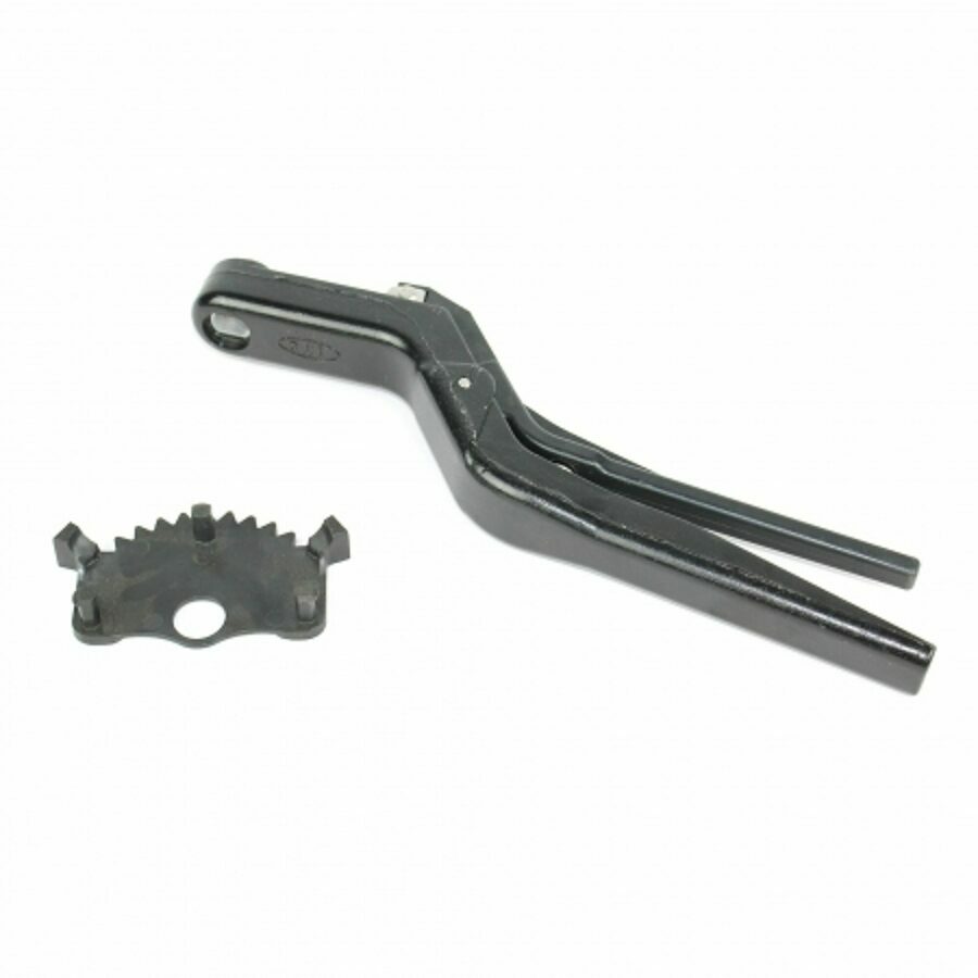 HANDLE, ALUMINUM 10 POSITION PLATE 3",  BTI OR 4-6" ULTRAFLO 5/8" STEM