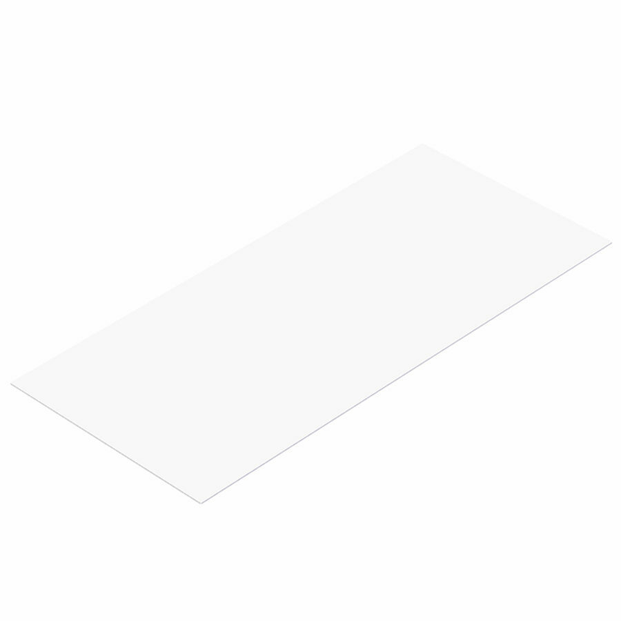 ARMOR PLATE PANEL 48-1/8" X 110-1/2" X 1/2" WHITE TODCO W/SEAL