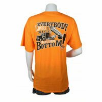 T-SHIRT ROUND BOTTOM ORANGE 2X