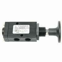 DUMP VALVE, 3-2 PUSH & PULL WITH AUTO RESET