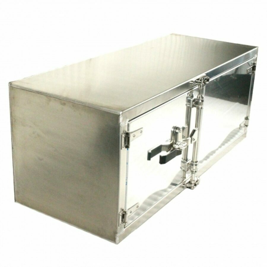 AERO TOOLBOX, 18" X 24" X 60", DRIVER SIDE ALUMINUM DOUBLE DOOR W/ CAMLOCK
