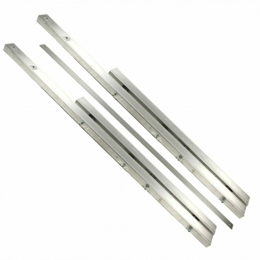 BOLT-ON TOOLBOX MOUNTING KIT/BRACKET ASSEMBLY, 24" X 24" FOR SINGLE TOOLBOX, AERO CLAMP STYLE