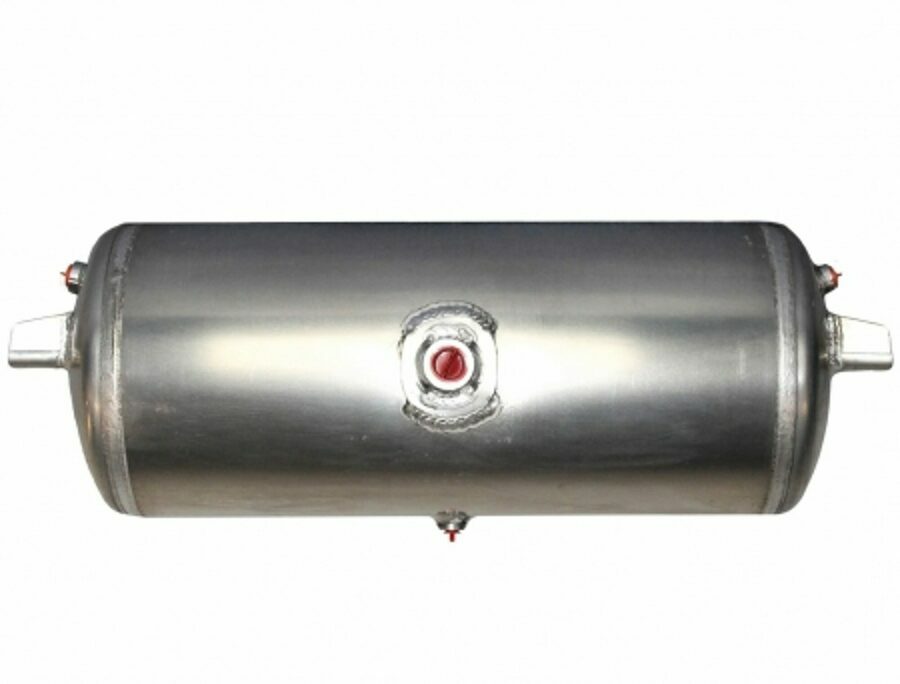 AIR TANK, 9.5" x 27-1/2" MOUNT, ALUMINUM 1550 IN3