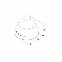 2" RED BEEHIVE, SIGNAL STAT 6 DIODE
