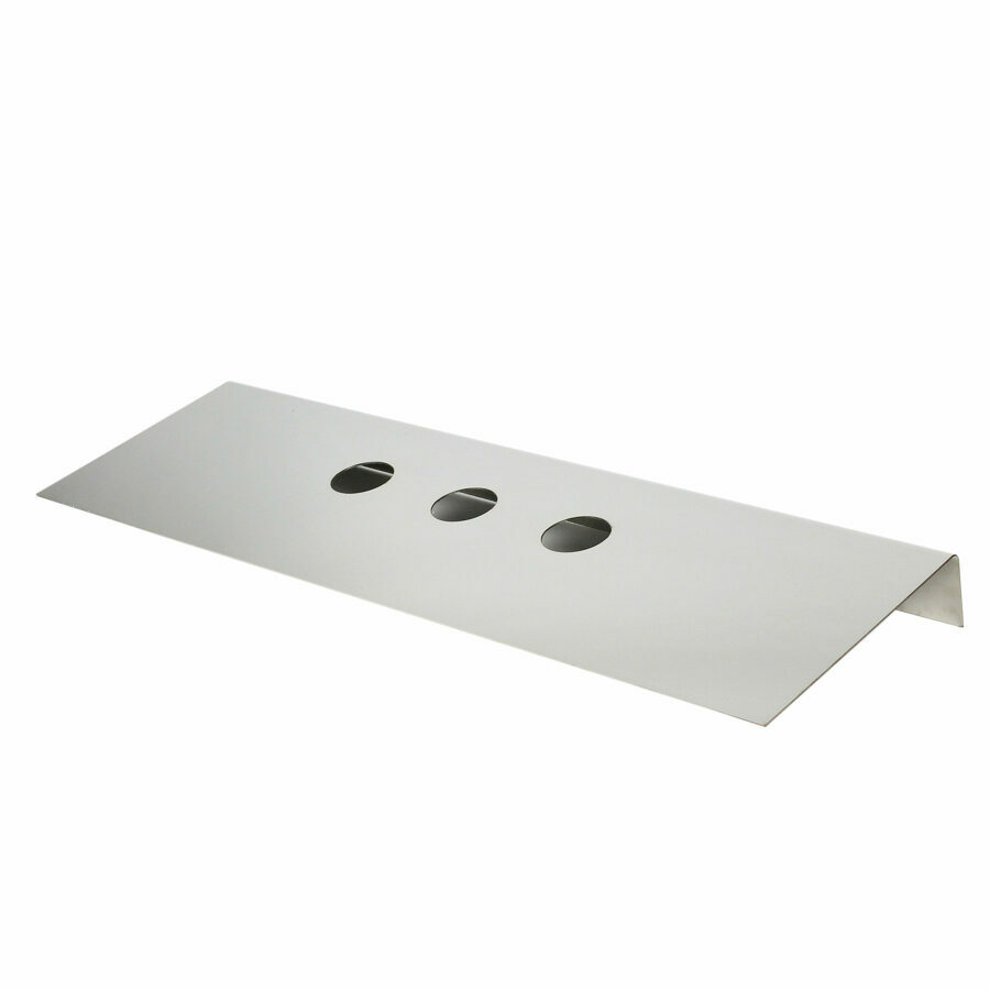 STAINLESS CENTER PANEL 3 SMALL LIGHTS