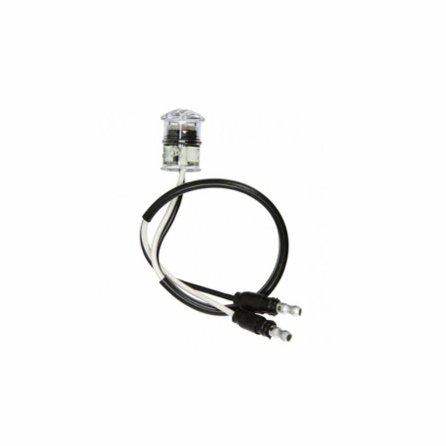 3/4" CLEAR LENS AMBER PENNY LIGHT