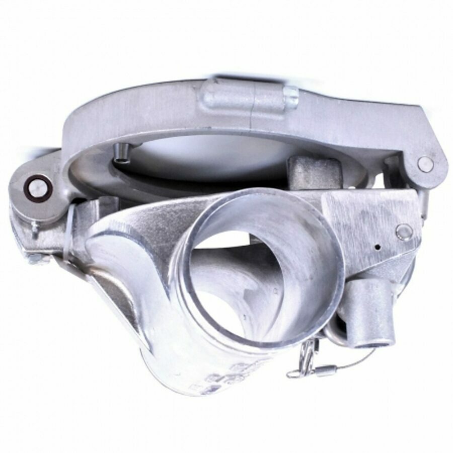 HOPPER TEE ALUMINUM 5X4 LOW PRO BTI EASY OPEN-FOOD GRADE