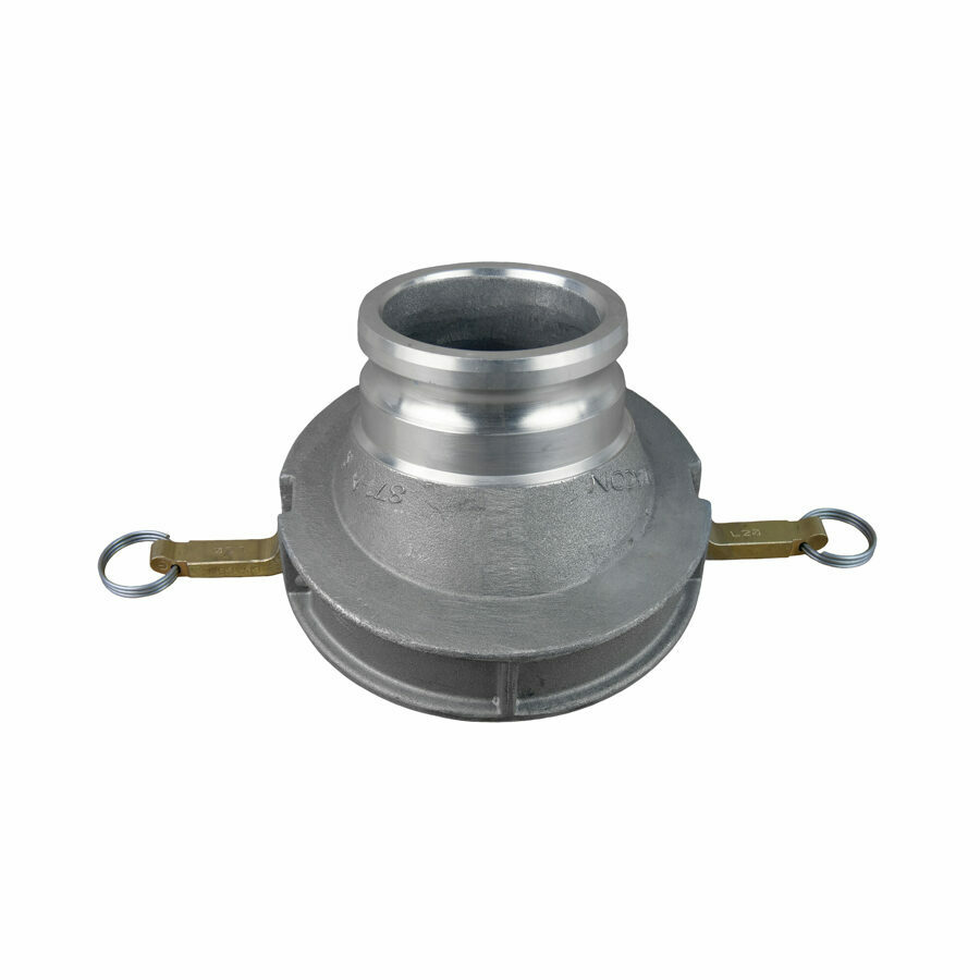 GRAVITY COUPLER W/ 4" MALE CAM & GROOVE OUTLET