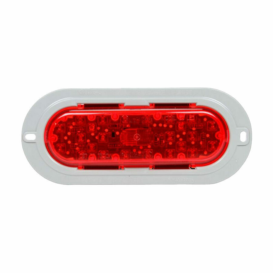 CENTER HIGH-MOUNTED STOP & AUXILIARY BRAKE LAMP, RED 26 DIODE, OVAL M-60