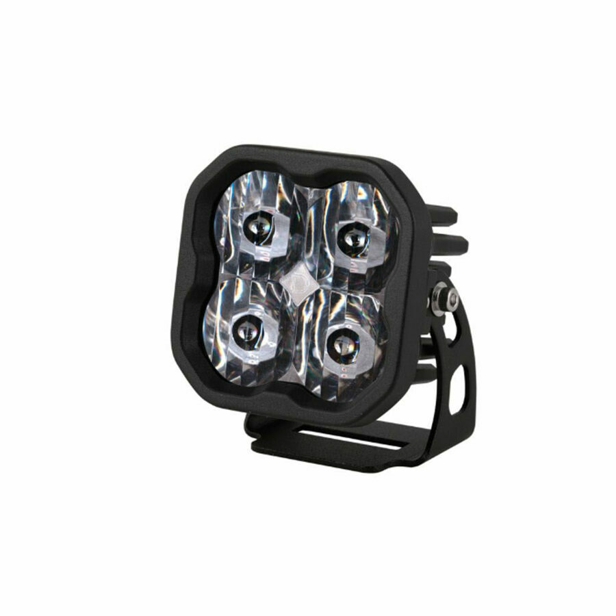 FLOOD LED WORK LIGHT SS3 SPORT, SQUARE 4 DIODE W/BLUNT ENDS