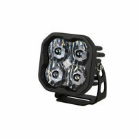 FLOOD LED WORK LIGHT SS3 SPORT, SQUARE 4 DIODE W/BLUNT ENDS