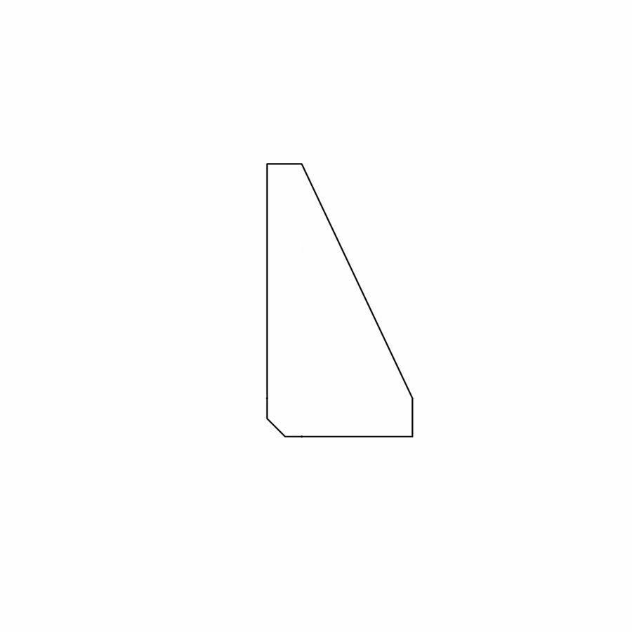 STEEL HOLD DOWN FEET RIB BRACKET