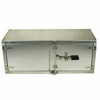 AERO TOOLBOX, 24" X 24" X 48", PASSENGER SIDE ALUMINUM DOUBLE DOOR W/ CAMLOCK