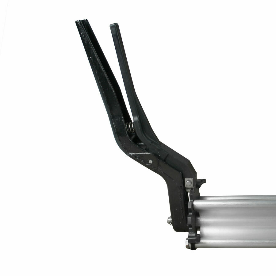 BUTTERFLY VALVE 6", DUCTILE DISC, BLACK SEAL, 14" EXT HD HANDLE