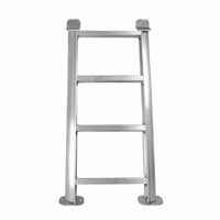LADDER ASSEMBLY, 1/2 ROUND ALUMINUM LOW PRO