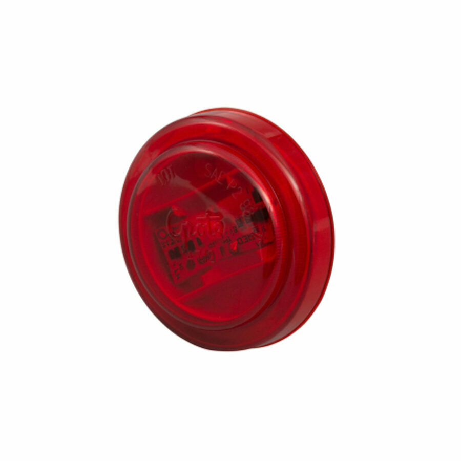 LAMP, LED 2-1/2", RED MARKER GROMMET MOUNT, CLEARANCE MARKER