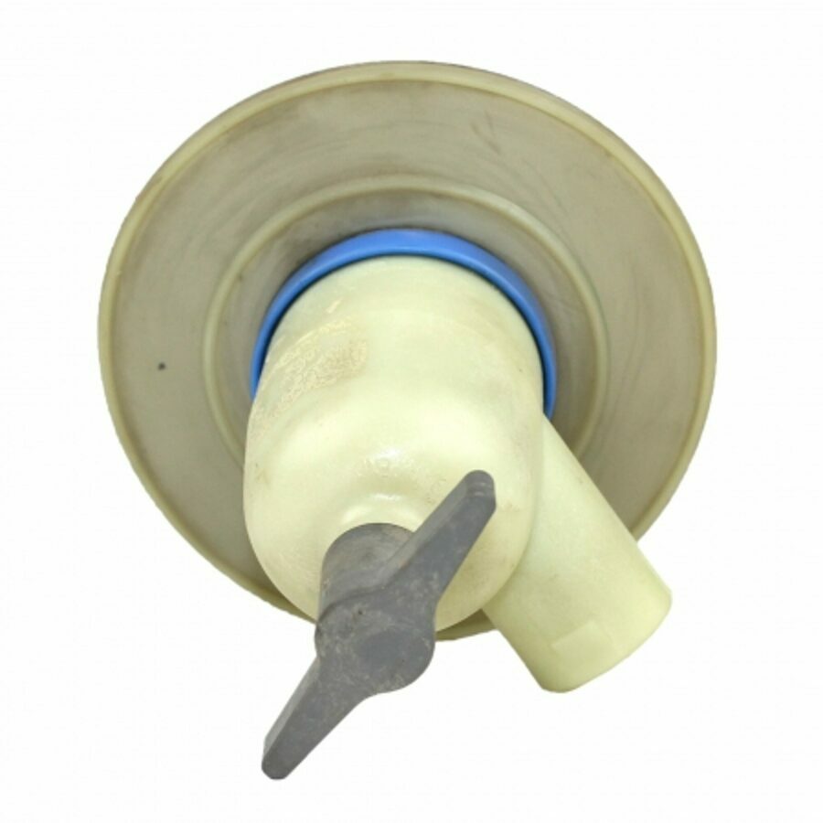 AERATOR, 1-PORT COMPLETE ASSEMBLY, NATURAL W/ WEAR PLATE