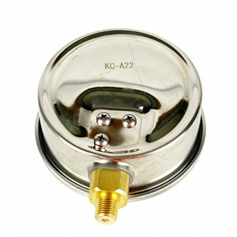 GAUGE 4" LIQUID FILLED BOTTOM MOUNT, -30/+30 PSI, 1/4 NPT 