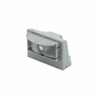 LICENSE LAMP, CONTROL BOX LIGHT, GRAY MULTI-VOLT LED