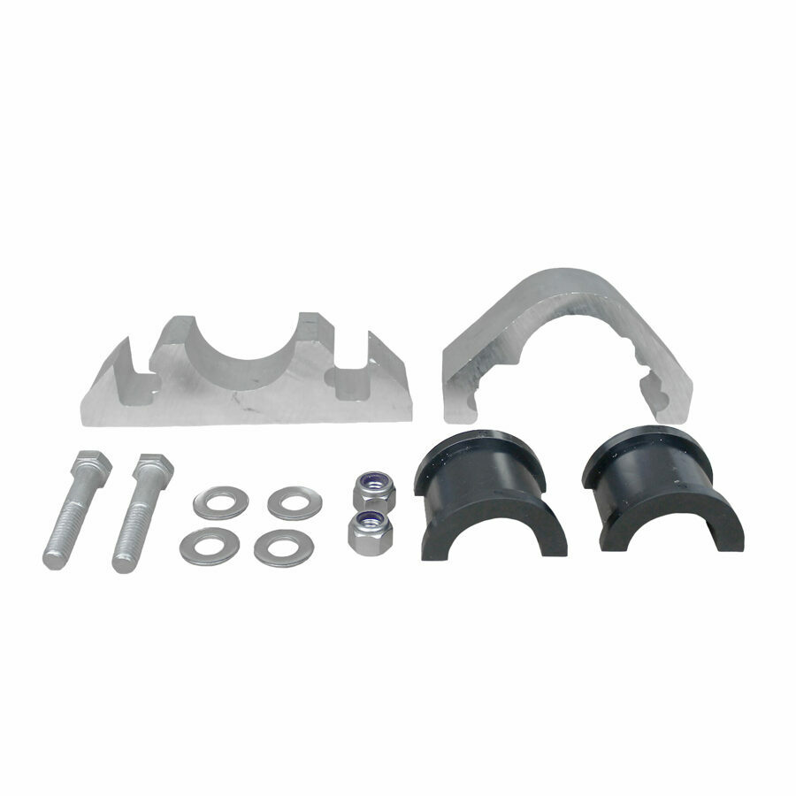 TWO PIECE BEARING BLOCK, ALUMINUM (USED WITH COAL DOOR AND HARDWARE BARS)