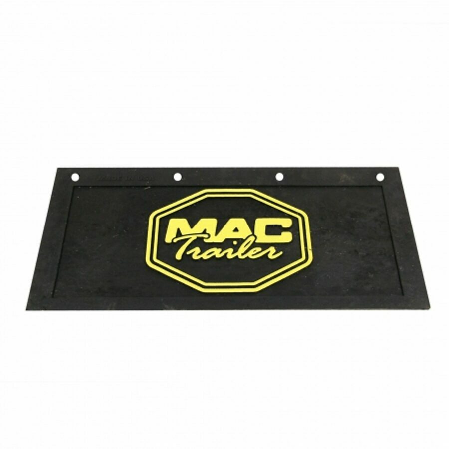 MAC TRAILER MUD FLAP, 1/2" X 24" X 11" FRONT RUBBER