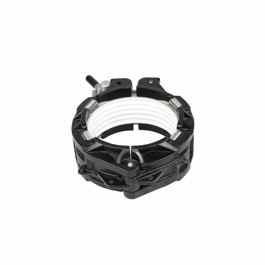 COMPOSITE COUPLER 4", A1 BLACK MAXX SOLID GASKET, BOLT ON