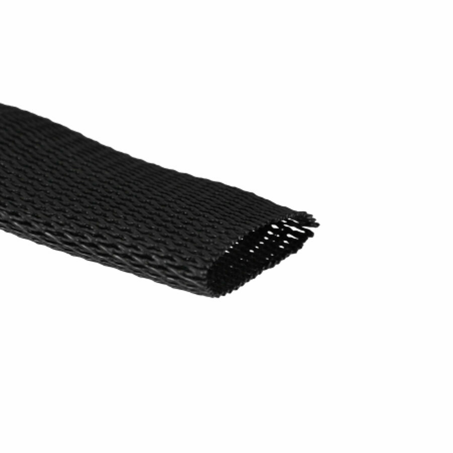 BLACK PLASTIC MESH-CHAINGUARD, 1-1/2" ROUND