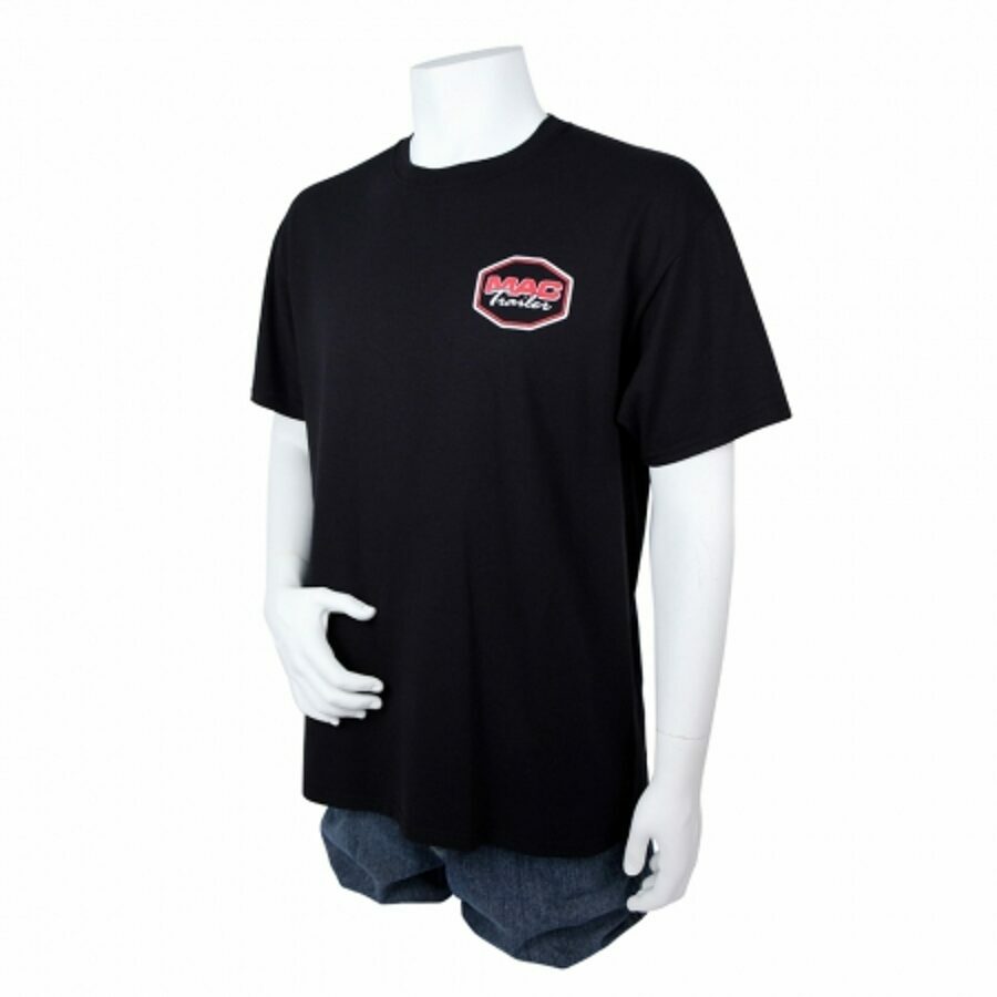 T-SHIRT BRAND BLACK YOUTH LARGE