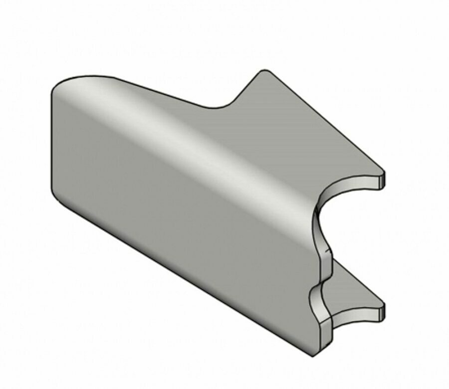 CHANNEL, GATE HINGE STEEL, SIDE SWING
