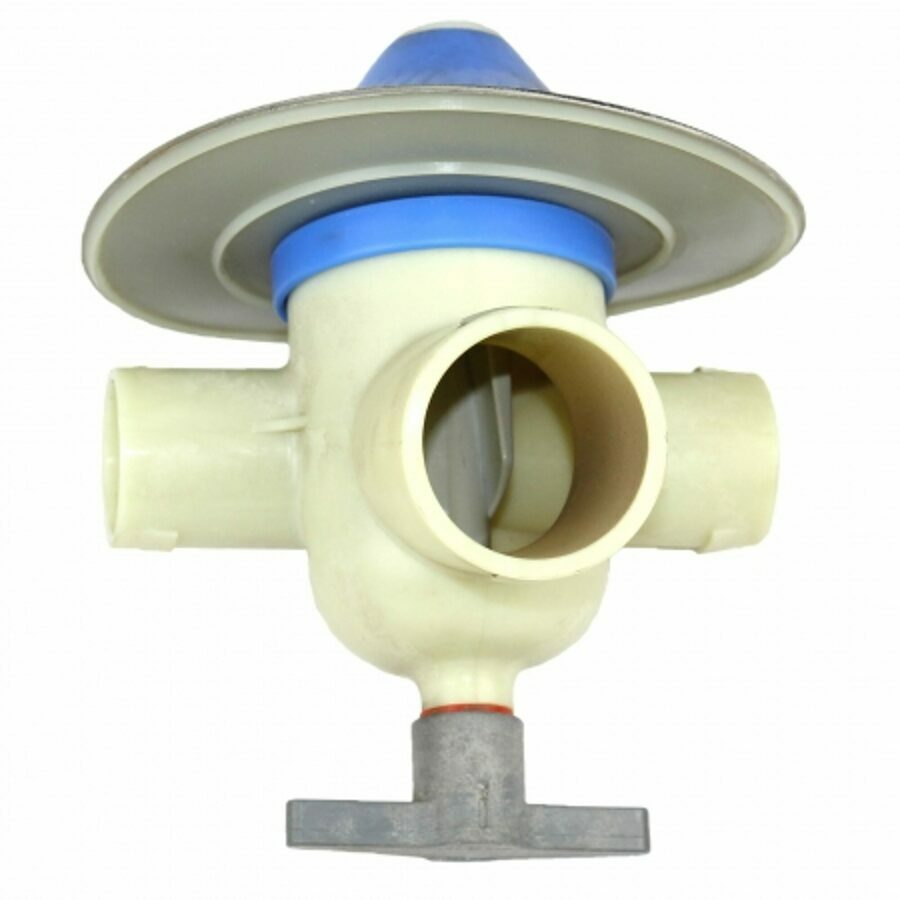 AERATOR, 3-PORT COMPLETE ASSEMBLY, NATURAL W/ WEAR PLATE