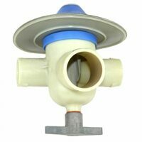 AERATOR, 3-PORT COMPLETE ASSEMBLY, NATURAL W/ WEAR PLATE