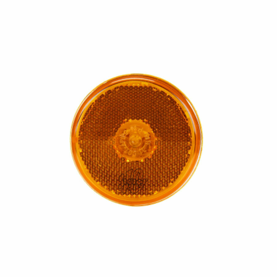 SUPER 10 AMBER MARKER BULB REFLECTORIZED, INCANDESCENT, PL-10, 12V