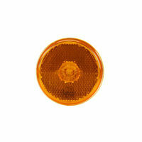 SUPER 10 AMBER MARKER BULB REFLECTORIZED, INCANDESCENT, PL-10, 12V