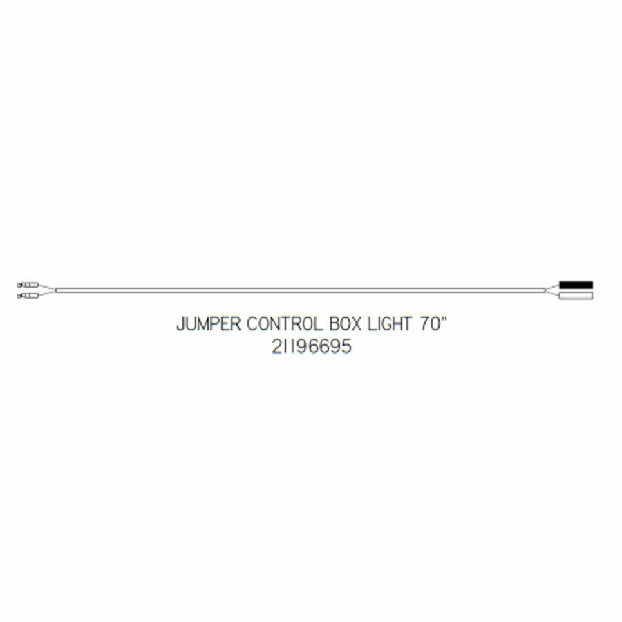 JUMPER, CONTROL BOX LIGHT 70"