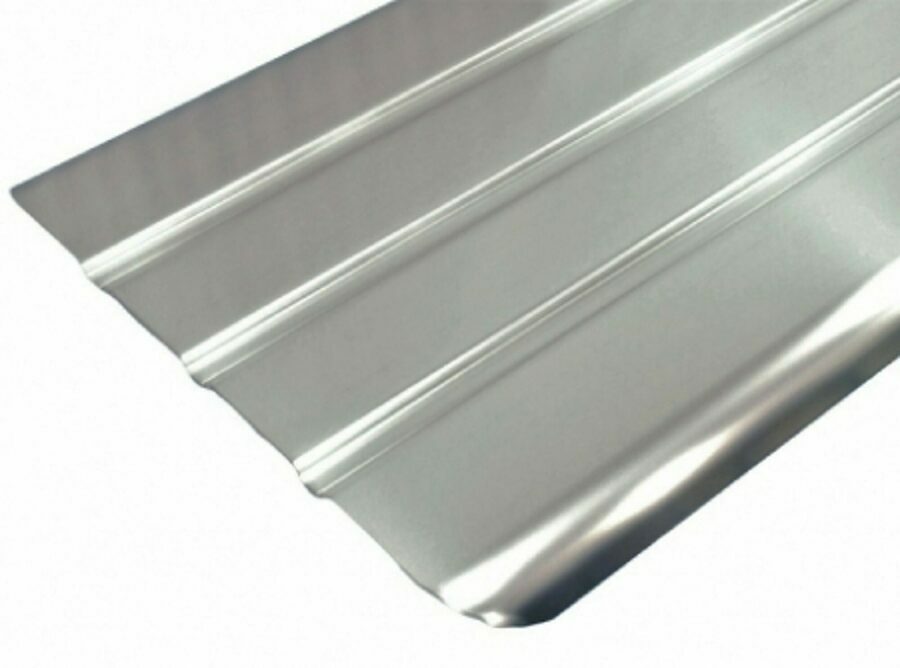 FENDER, SINGLE RADIUS 116", ALUMINUM 18 H X 25 W, 20 DEG. RADIUS W/ RIBS, FRONT FENDER DRY BULK TANK