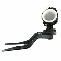 BUTTERFLY VALVE 3", BLACKMAXX ALLO DISC, WHITE SEAL W/ HD ALUMINUM HANDLE