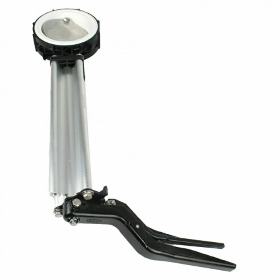 BUTTERFLY VALVE 5", BLACKMAXX WHITE SEAT, ALLO DISC 14" EXT. W/ ALUMINUM HANDLE