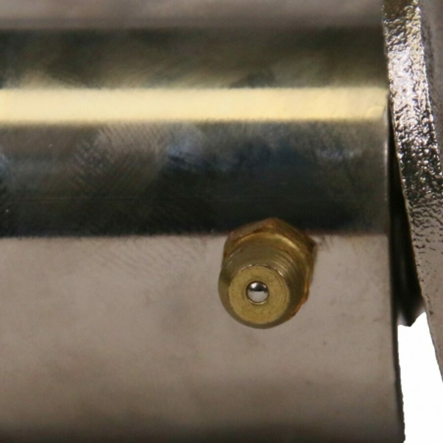 TAILGATE WINDER ASSEMBLY, BOTTOM W/ NICKEL PLATED FINISH