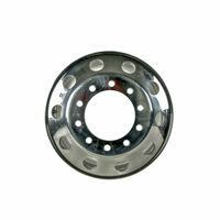 WHEEL, ALCOA ULTRA 22.5" X 8.25" CLEAN BUFF BOTH SIDES, 10 BOLT 6.67 HUB 7400 RATING